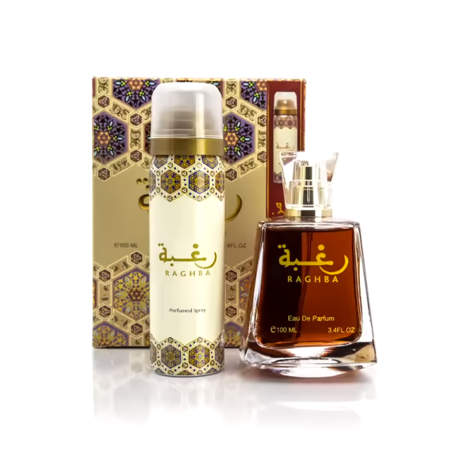 Raghba Eau de Parfum 100ml by Lattafa Perfume Spray