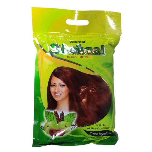 Pflanzenhaarfarbe mit Henna Vasmol Shehnai (500g)