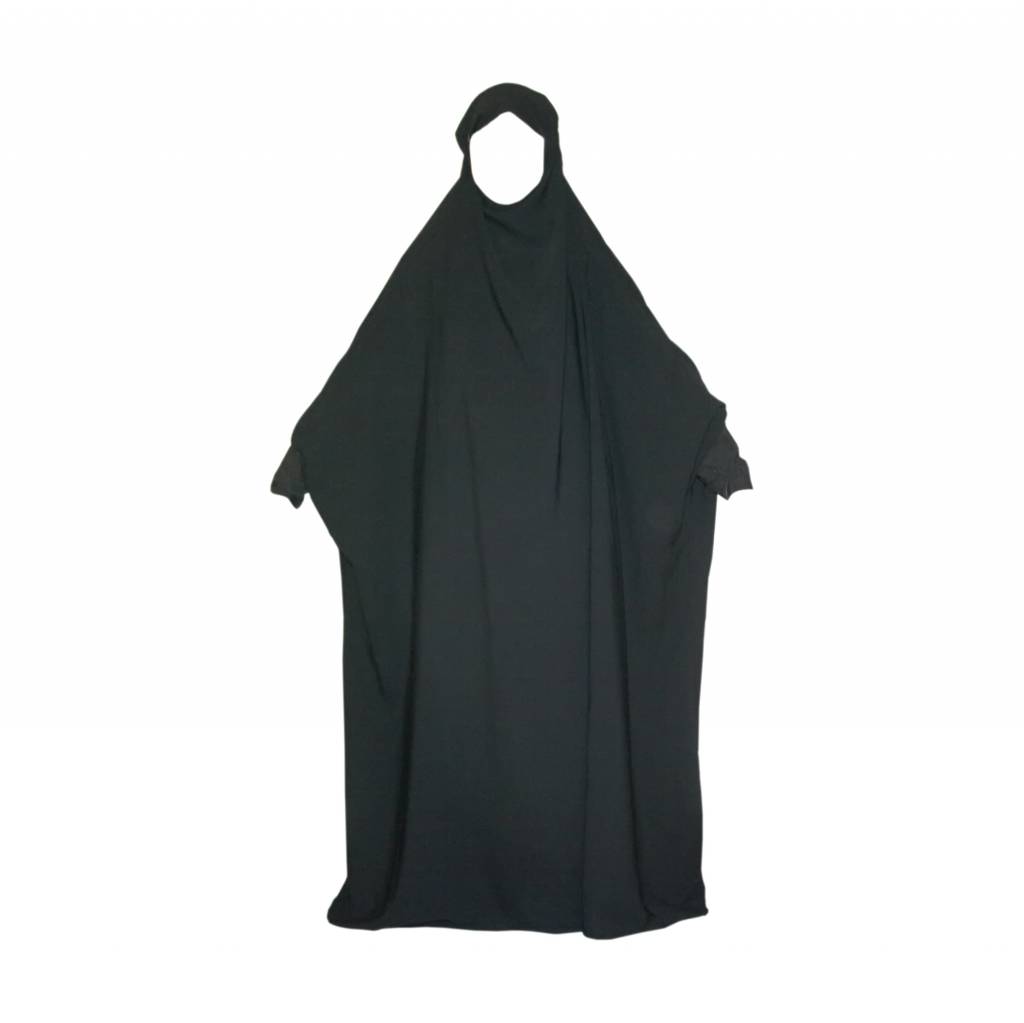 Overhead Abaya in Black - Oriental-Style