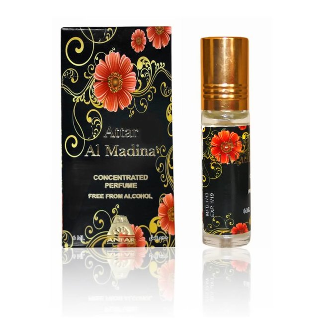 Perfume oil Attar Al Madina 6ml - Perfume free from alcohol