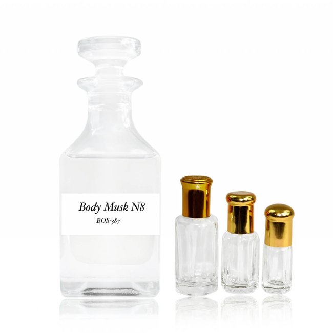 Concentrated perfume oil Body Musk N8 - Perfume free from alcohol