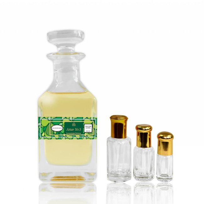 Perfume oil Attar Nr. 5 Perfume free from alcohol