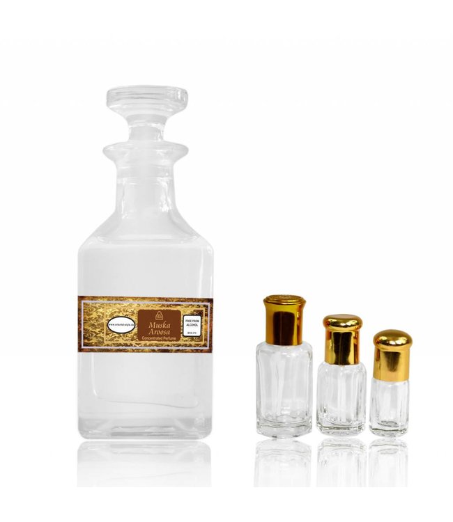 Attar Ibrahim. Женские духи фото с восточным колпачком Attar.