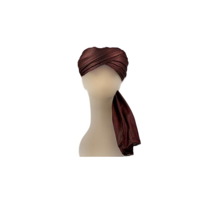 Turban cloth Imama in brown