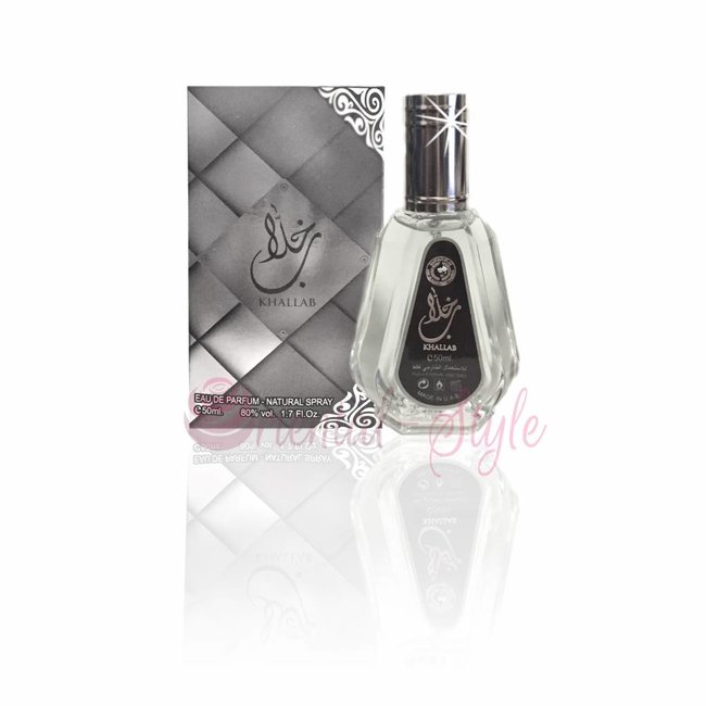 Khallab Silver Eau de Parfum 50ml Perfume Vaporisateur/Spray