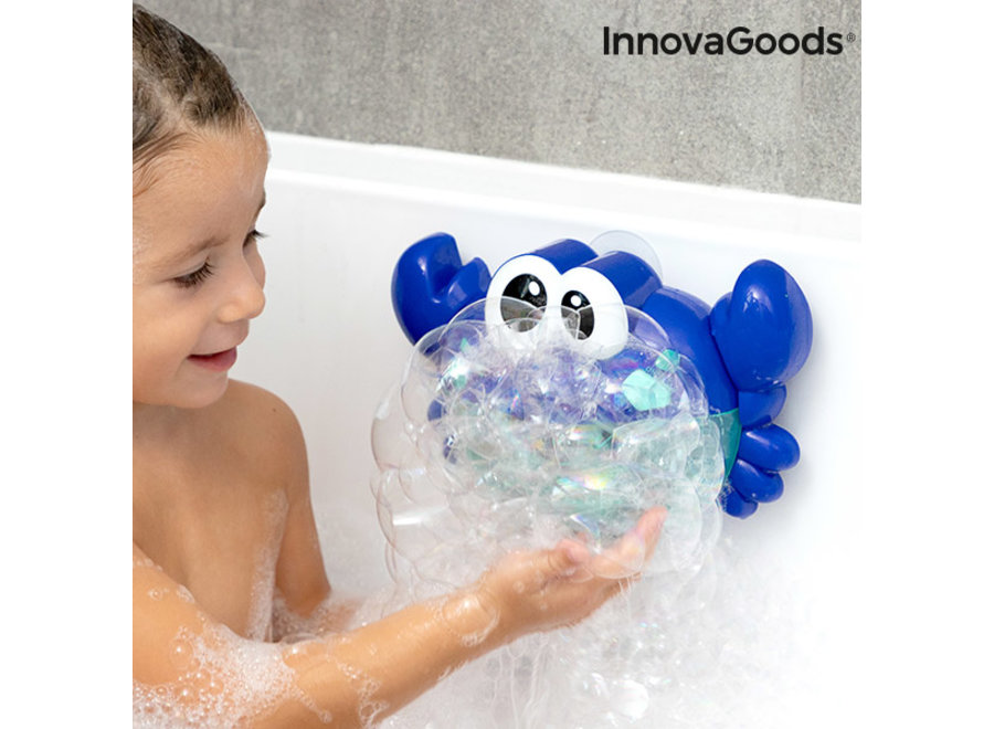 Music Krab met zeepbellen voor in bad V0101212 Innovagoods