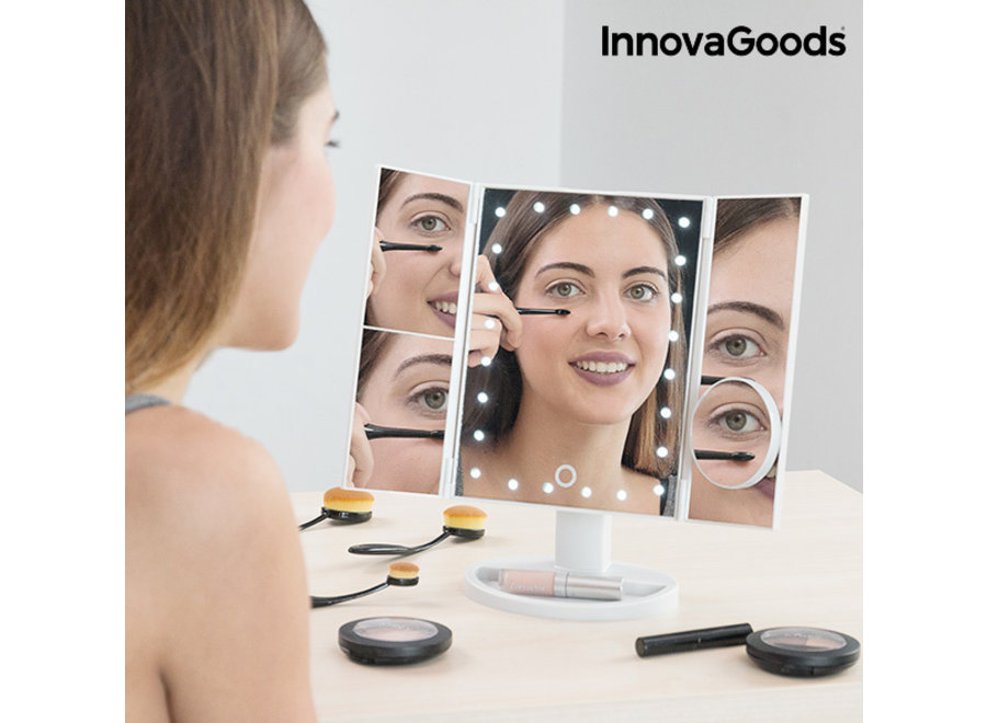 4-in -1 Magnifying LED Mirror V0100904 InnovaGoods