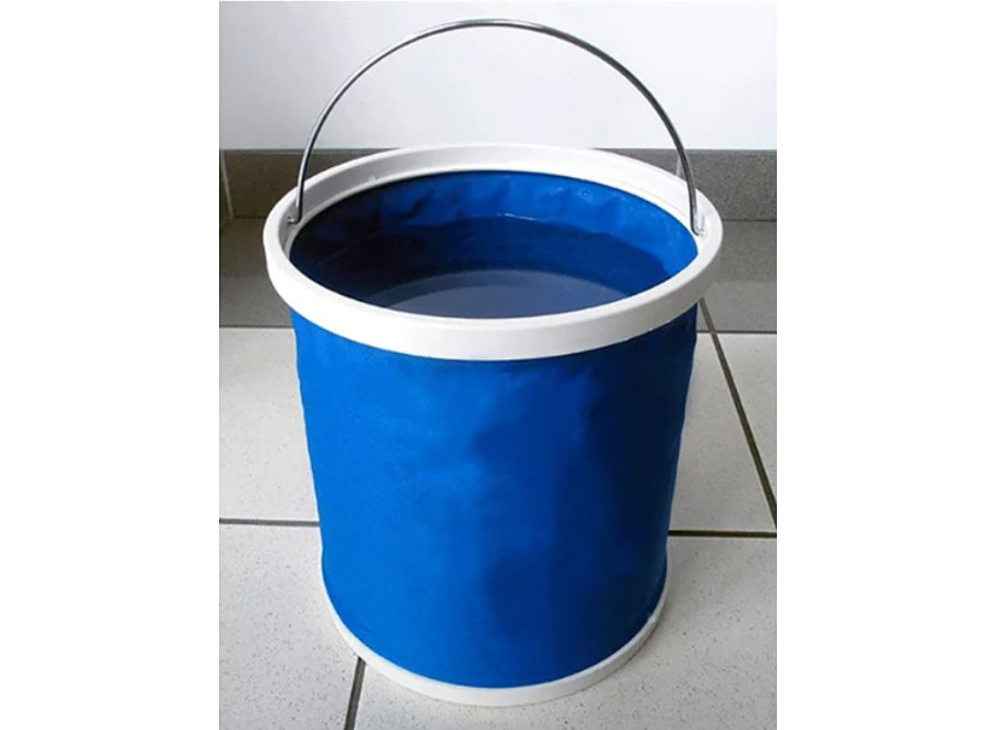 Opvouwbare Emmer - 11 liter - blauw 50414
