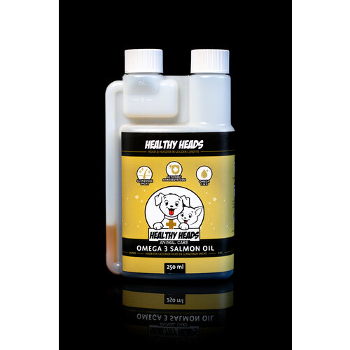 Healthy Heads Omega 3 Salmon oil - Hond & Kat Healthy Heads Omega 3 Salmon oil - Hond & Kat