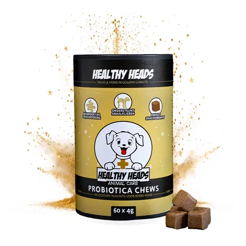 Healthy Heads Probiotica Chews - Hond Healthy Heads Probiotica Chews - Hond