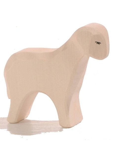 Ostheimer Sheep Standing Beautiful Handmade Wooden Figures
