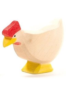 Ostheimer Hen Standing - White