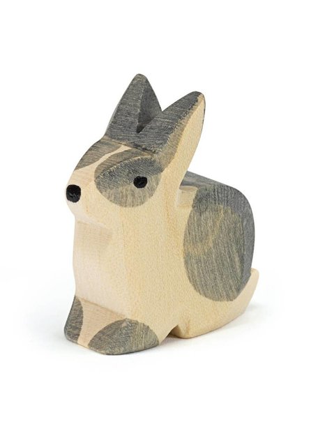 Ostheimer Rabbit Sitting - Black & White