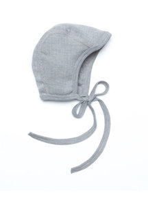 Cosilana Baby Bonnet Wool/Silk/Cotton - Grey