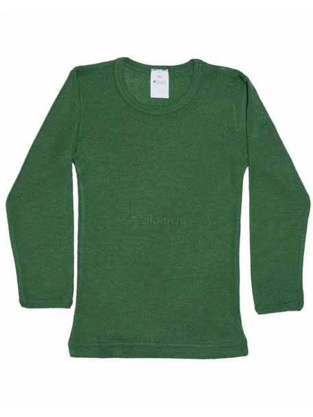 Kids Longsleeve Wool/Silk - Green