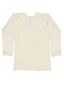 Hocosa Longsleeve 100% Silk - White/Natural