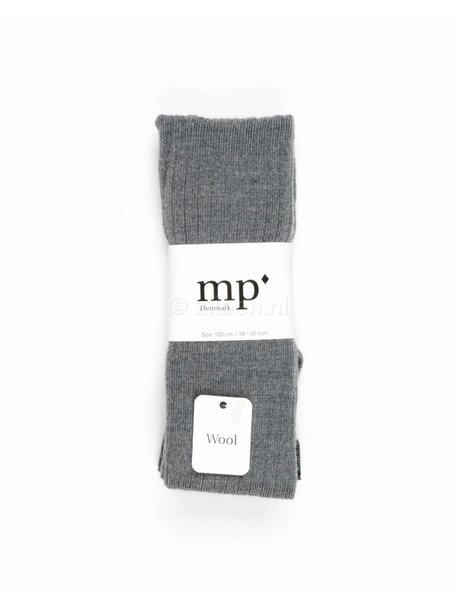 MP Denmark Wool Rib Tights - Grey