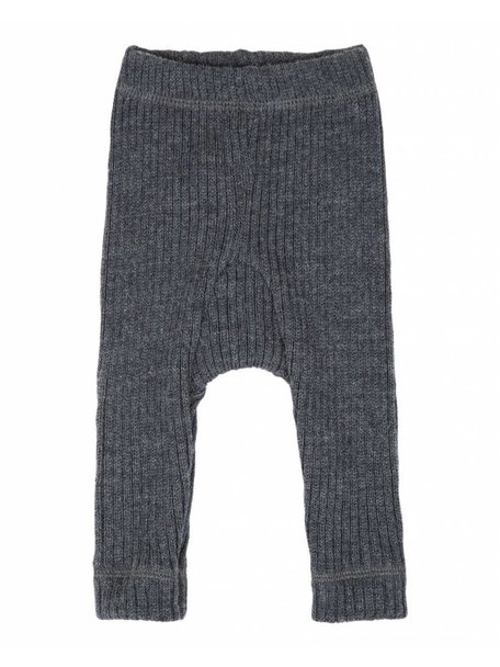 Heavy Rib Pants wool - Dark grey melange | Ziloen - Ziloen