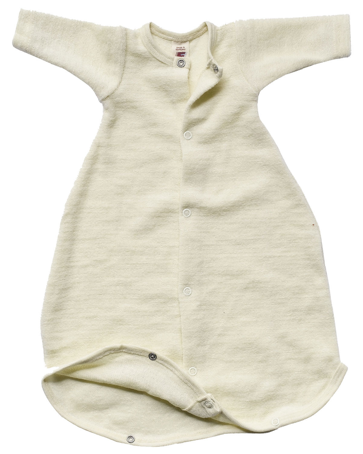 Newborn Sleeping Bag Terry Wool Natural