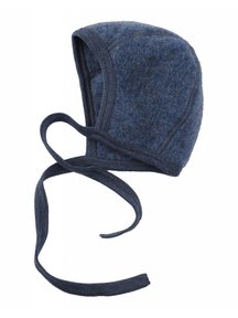 Engel Natur Bonnet Wool Fleece - Blue