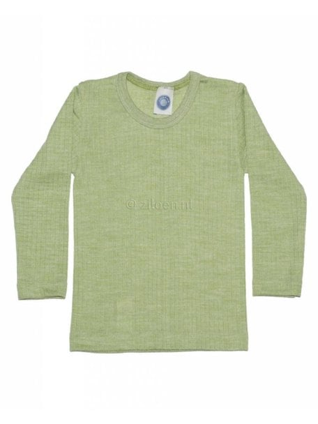 Kids Longsleeve Wool/Silk - Green