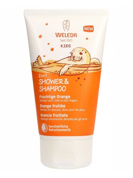 Weleda Shampoo and Bodywash 2-in-1 Happy Orange 150ml