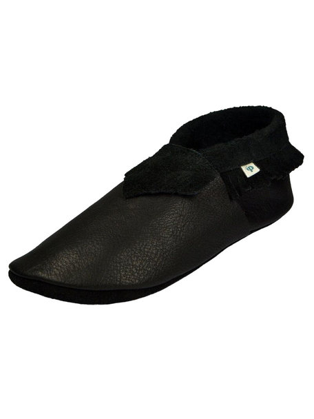 Pantolinos Moccasins for Mom - Black