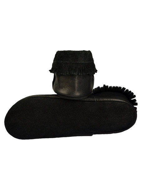 Pantolinos Moccasins for Mom - Black