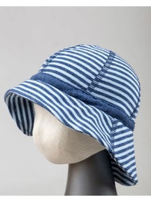 Joha Summer hat - blue  striped