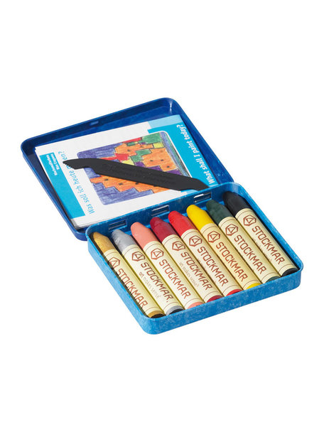 Stockmar Beeswax crayons 8 pieces - additional colors