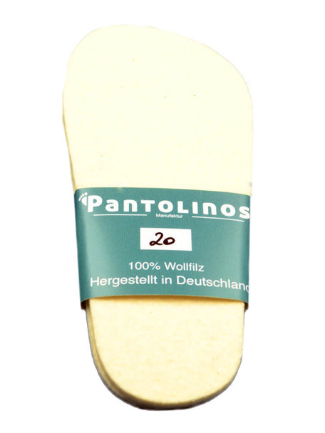 Pantolinos Wool Felt Insoles