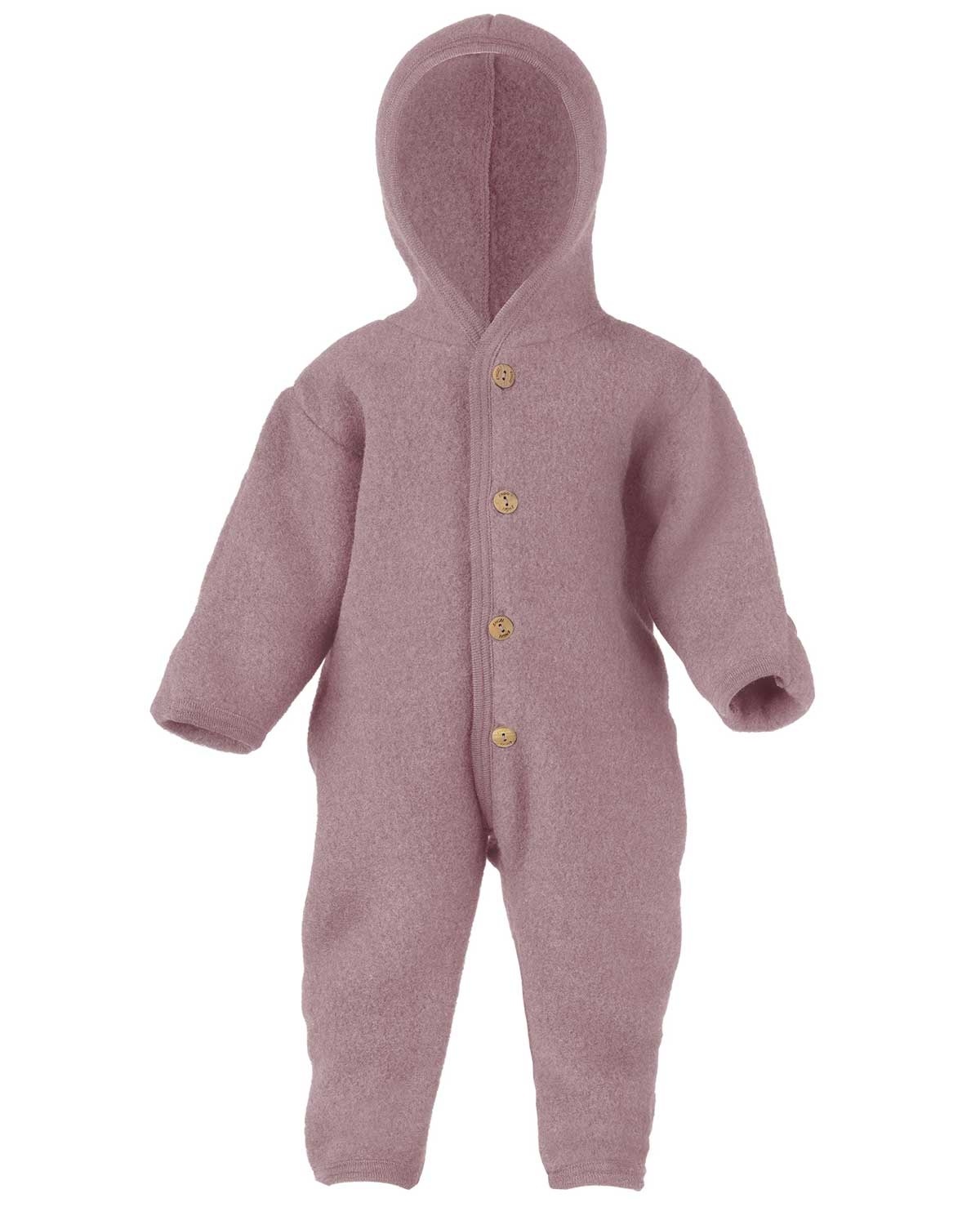 ENGEL 100% Merino Wool Baby Beige Pajamas Romper Overall 