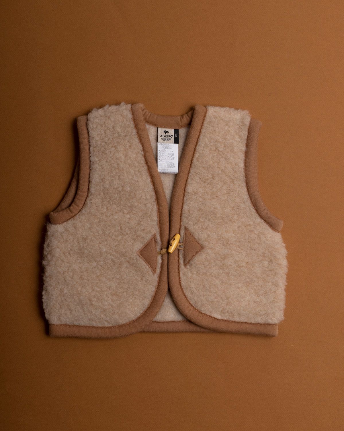 Alpen Vest Wool - beige