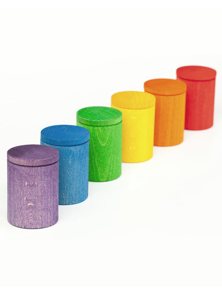 Grapat Cups with cover - rainbow