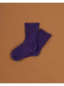 Joha Wool children's socks - purple