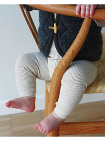 Silly Silas Footless Retro Ribbed 