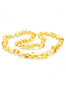 Amber Amber Baby Necklace  32 cm - Lemon