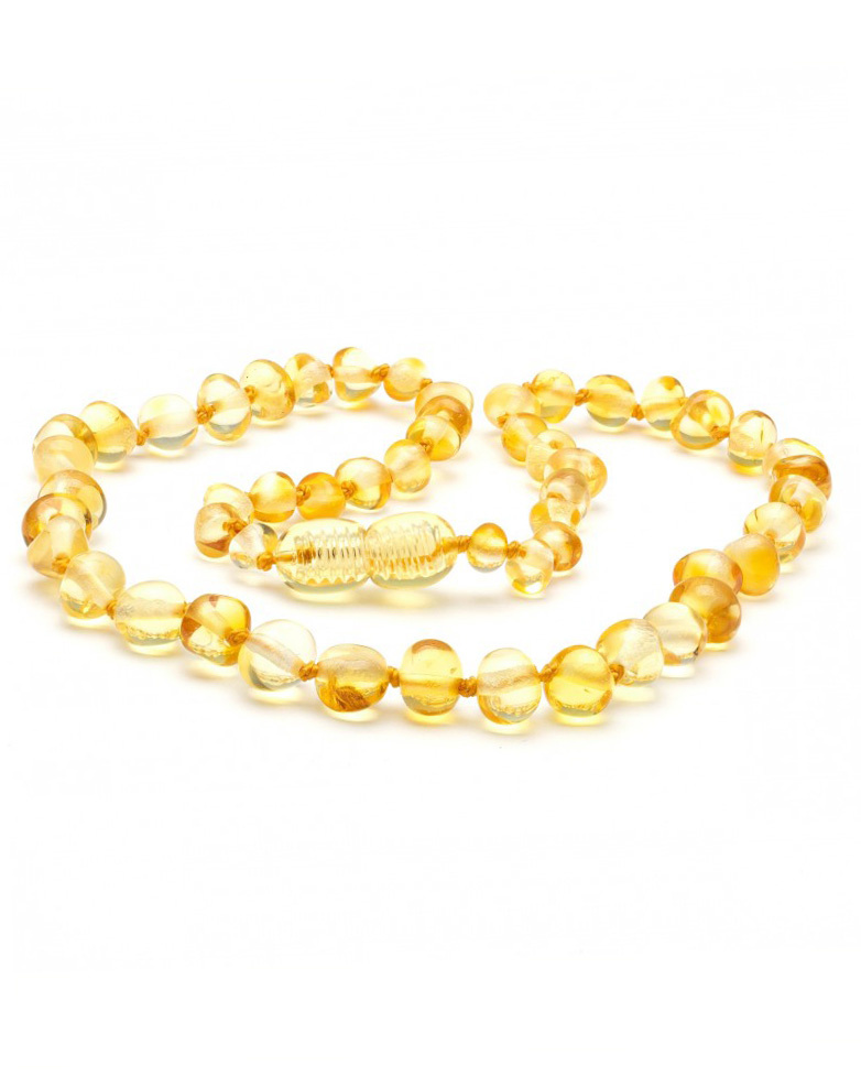 ネックレス・ペンダント amber necklace Amber Baby Necklace 32 cm - Lemon: Handmade & Pretty | Ziloen - Ziloen