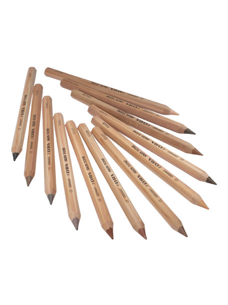 Lyra Color giants pencils skin tones - 12 pieces