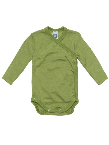 Cosilana Baby Wrap Body Wool/Silk - Green