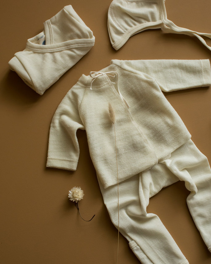 Maximo Baby Overall, Wollfleece düne, Gr. 62/68