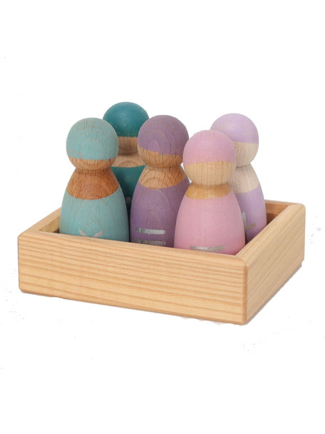 Grimm's Five Wooden Math Friends