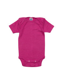 Cosilana Short Sleeve Baby Body Wool/Silk - Pink