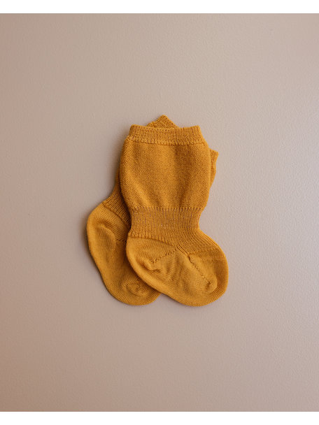 Grödo Baby Socks Wool - Sun Yellow (Limited Edition)