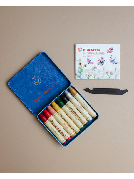 Stockmar Beeswax crayons 8 pieces - additional colors