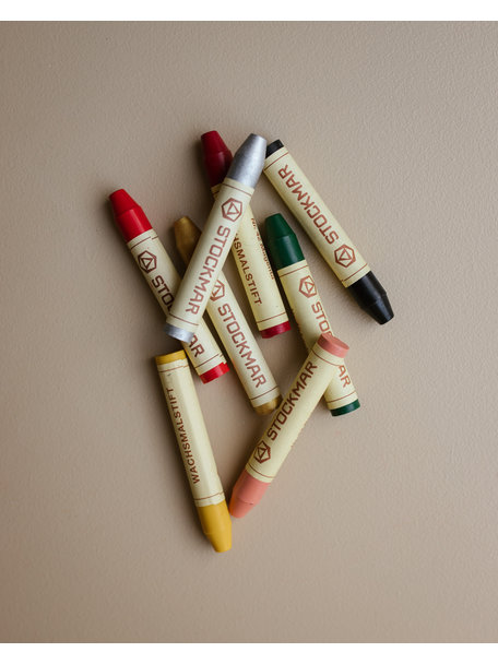 Stockmar Beeswax crayons 8 pieces - additional colors