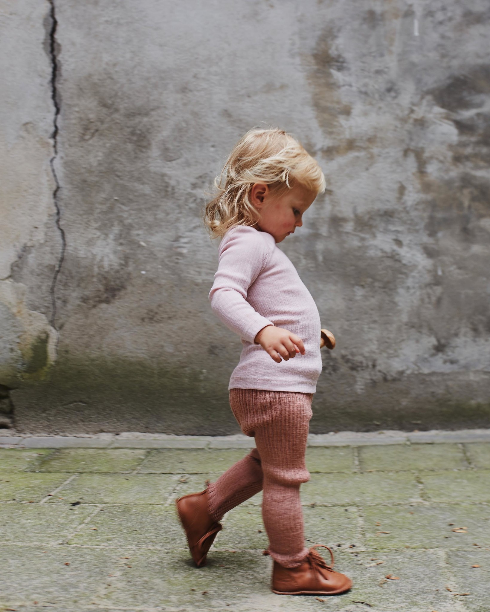 Baby & Kids Merino Wool Leggings/Trousers - Rose – MamaOwl