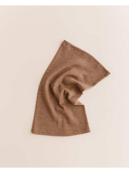 Unaduna Loop scarf tiny rib wool - semla