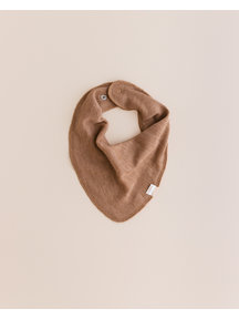 Unaduna Bib scarf tiny rib wool - semla