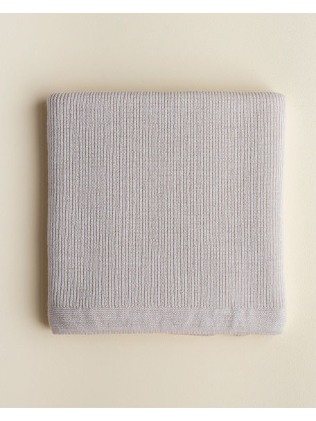 Hvid Merino wool blanket Felix - off white